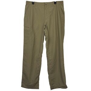 Marmot Arch Rock Hiking Pants Mens 36x32 Lightweight Nylon Cargo Outdoor Tan